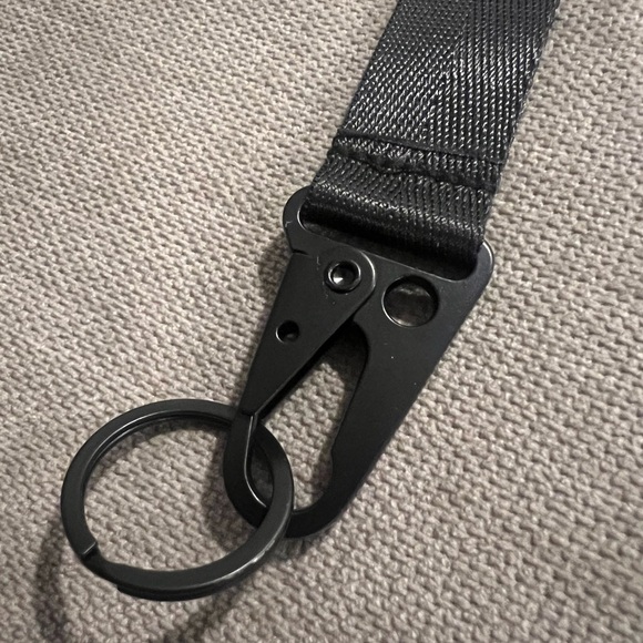 FILA key chain NEW wristlet black sports keychain durable trendy practical - Picture 4 of 7